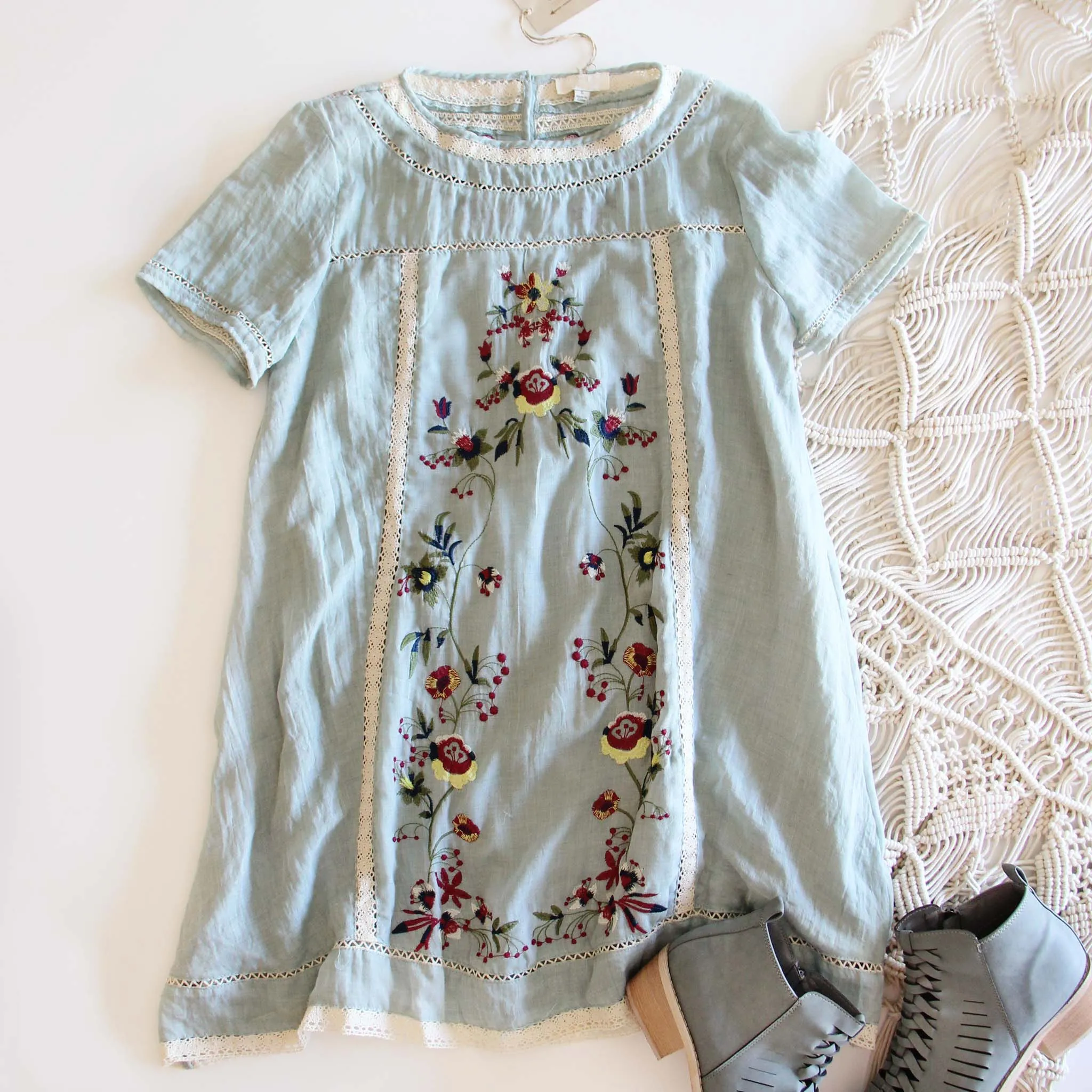 Vera Embroidered Dress