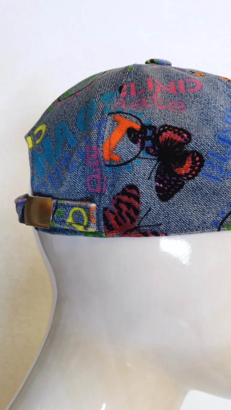 Versace "Chaos" Blind Date Denim Hat