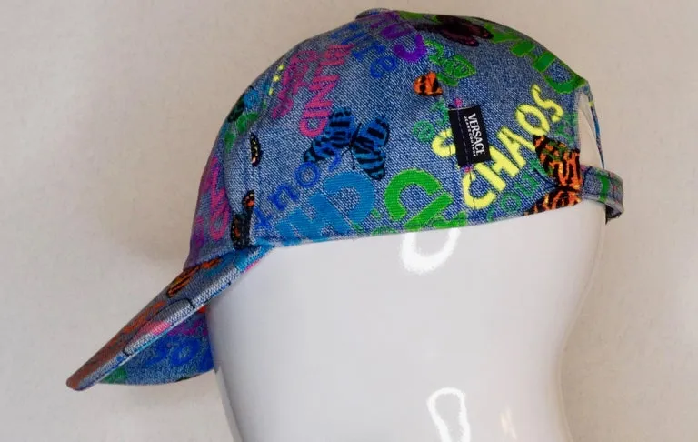 Versace "Chaos" Blind Date Denim Hat