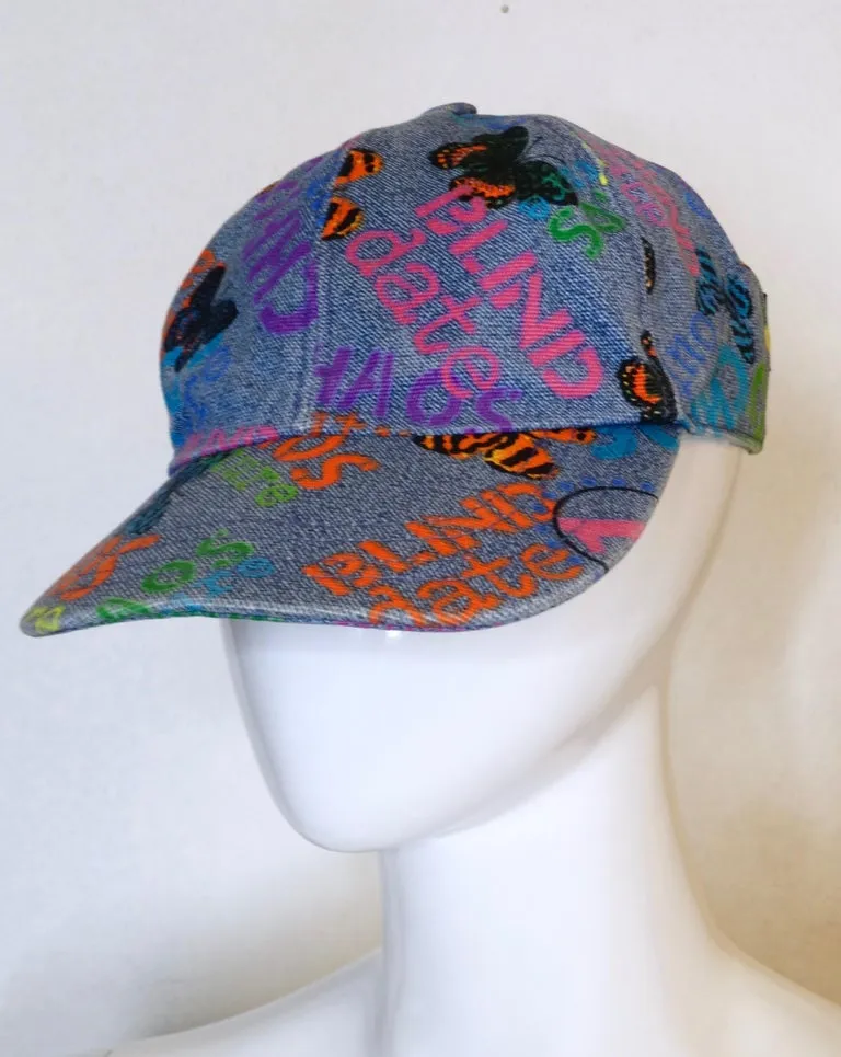 Versace "Chaos" Blind Date Denim Hat