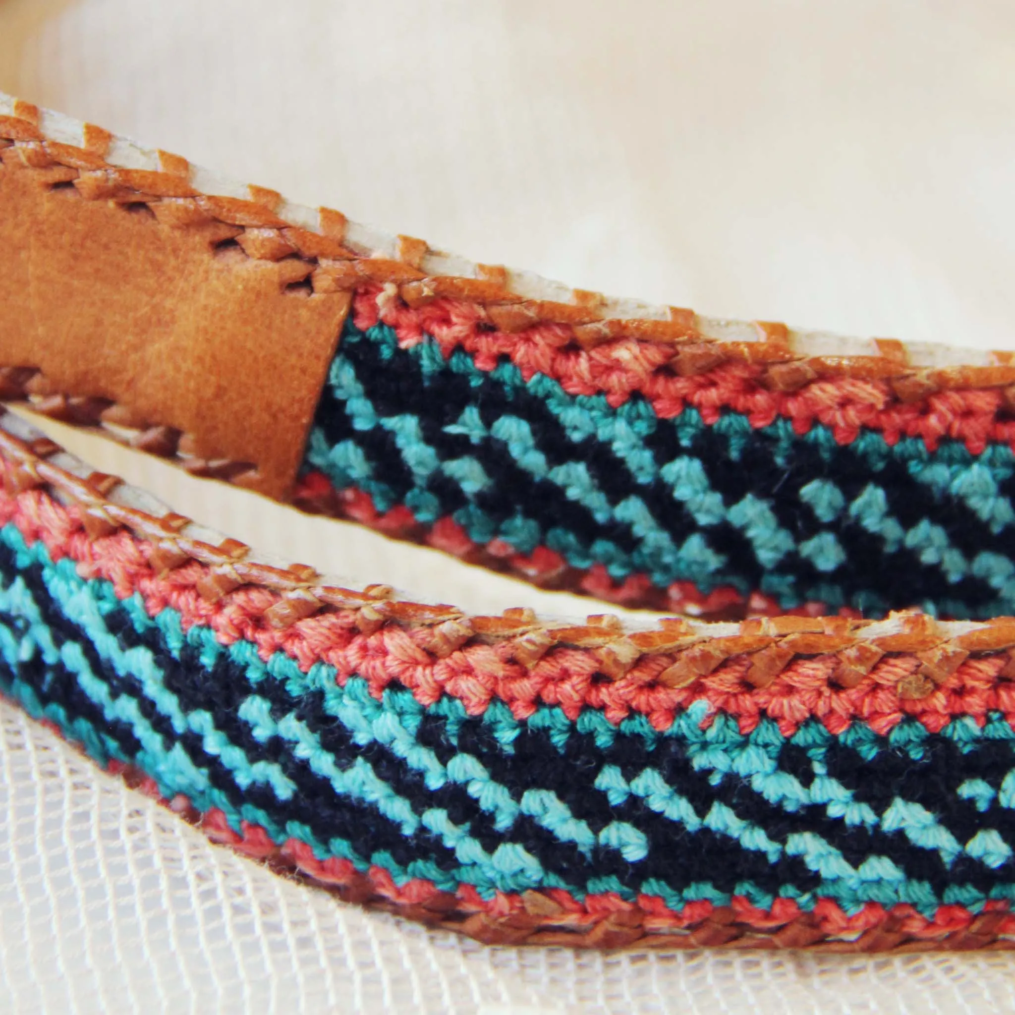 Vintage Embroidered Belt