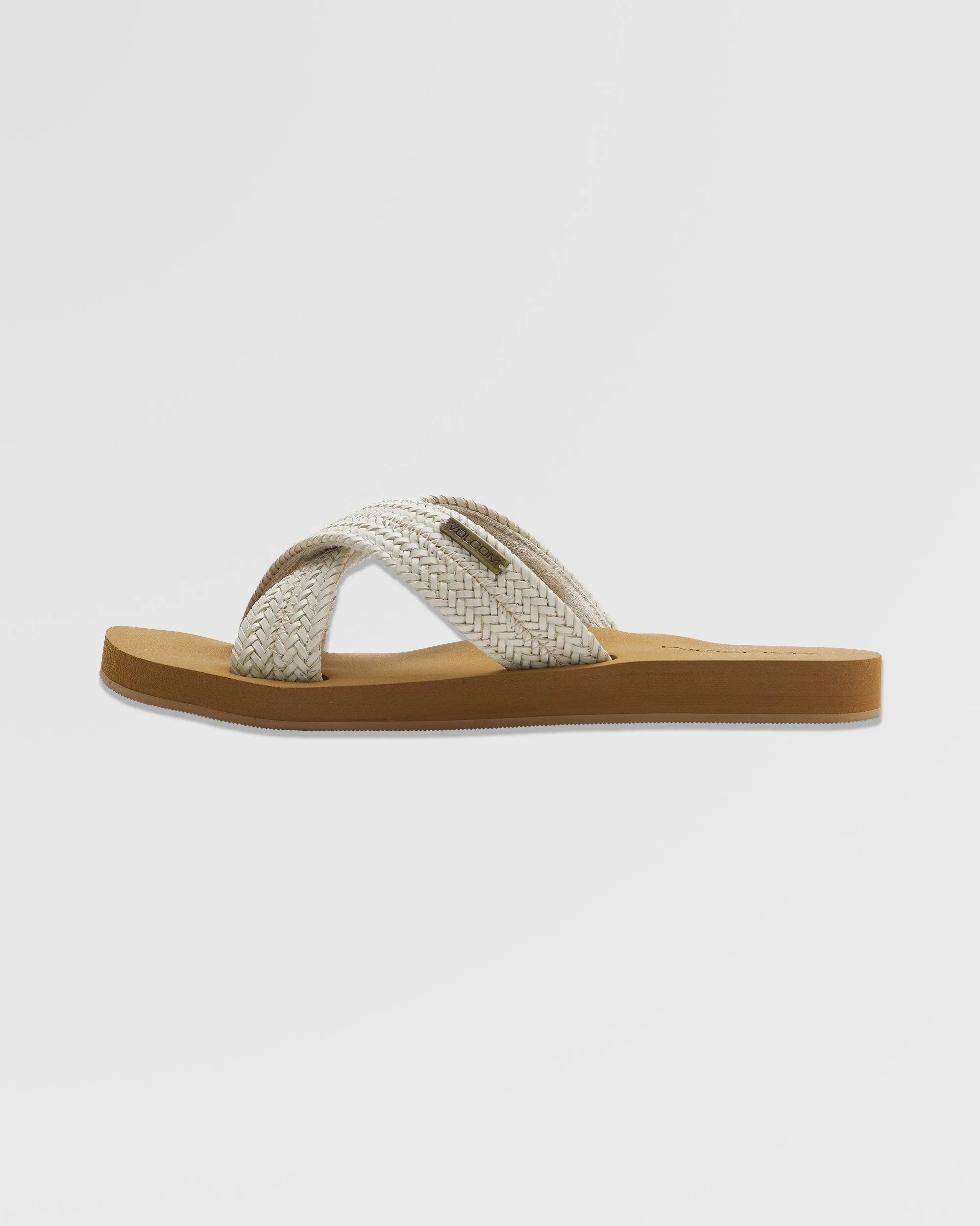 Volcom Double Cross Sandalen - CREAM