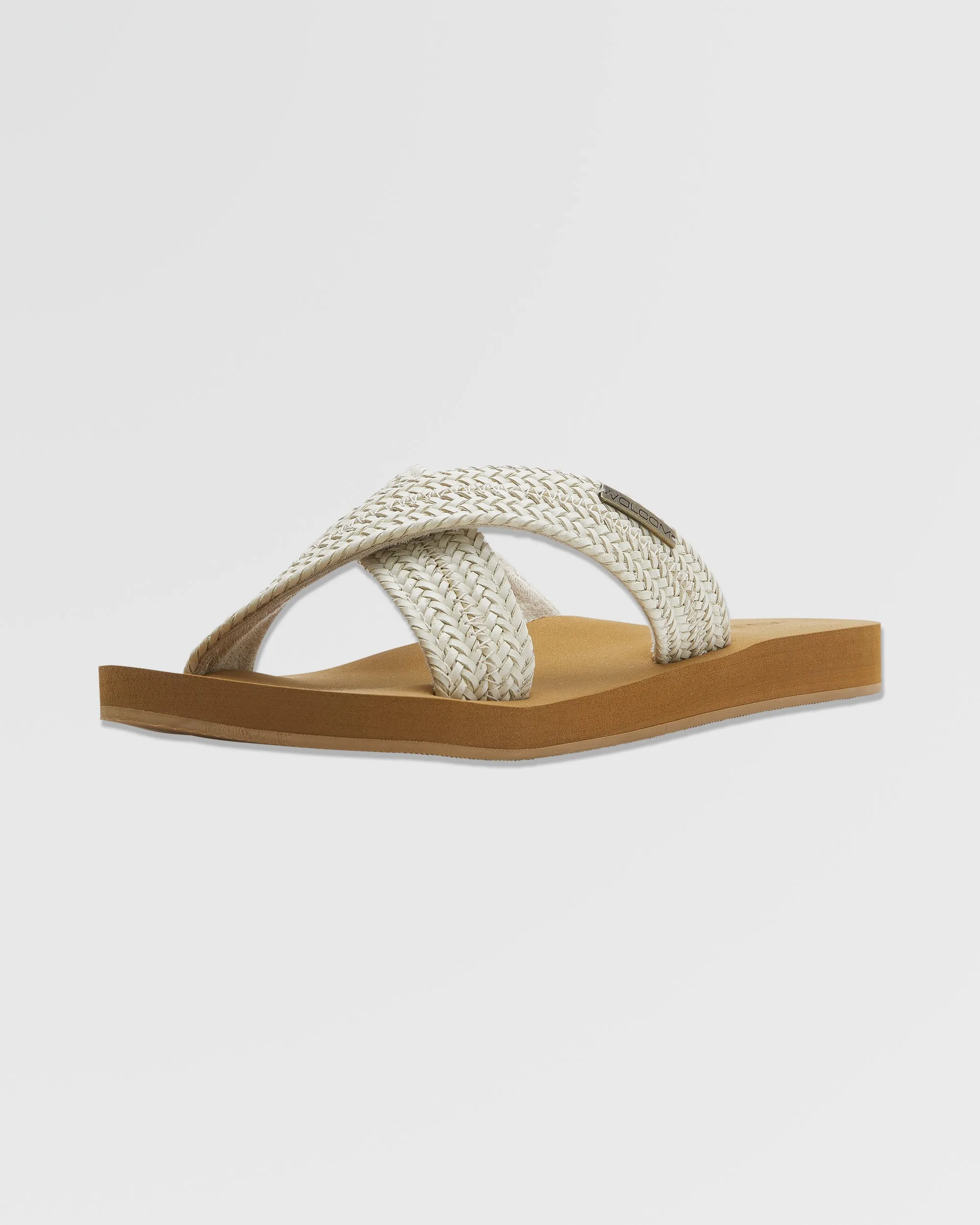 Volcom Double Cross Sandalen - CREAM