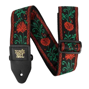 Western RoseClassic Jacquard Guitar/Bass Strap -