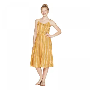 Xhilaration Women's V-Neck Strappy Lace-Up Top Midi Dress