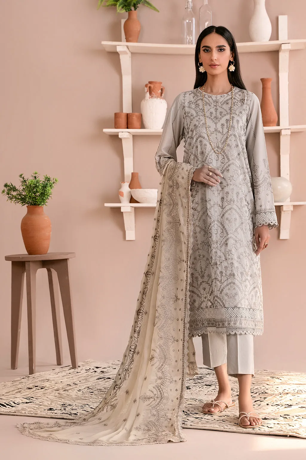 ZEA 05 HAZE | Zarif Unstitched Lawn | Eid Ul Adha Collection23