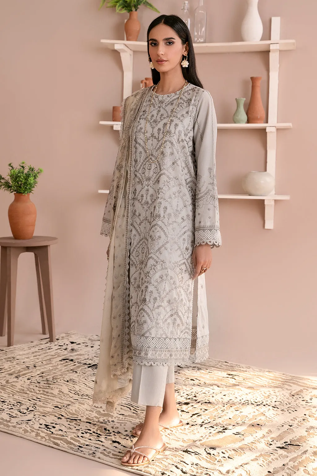 ZEA 05 HAZE | Zarif Unstitched Lawn | Eid Ul Adha Collection23