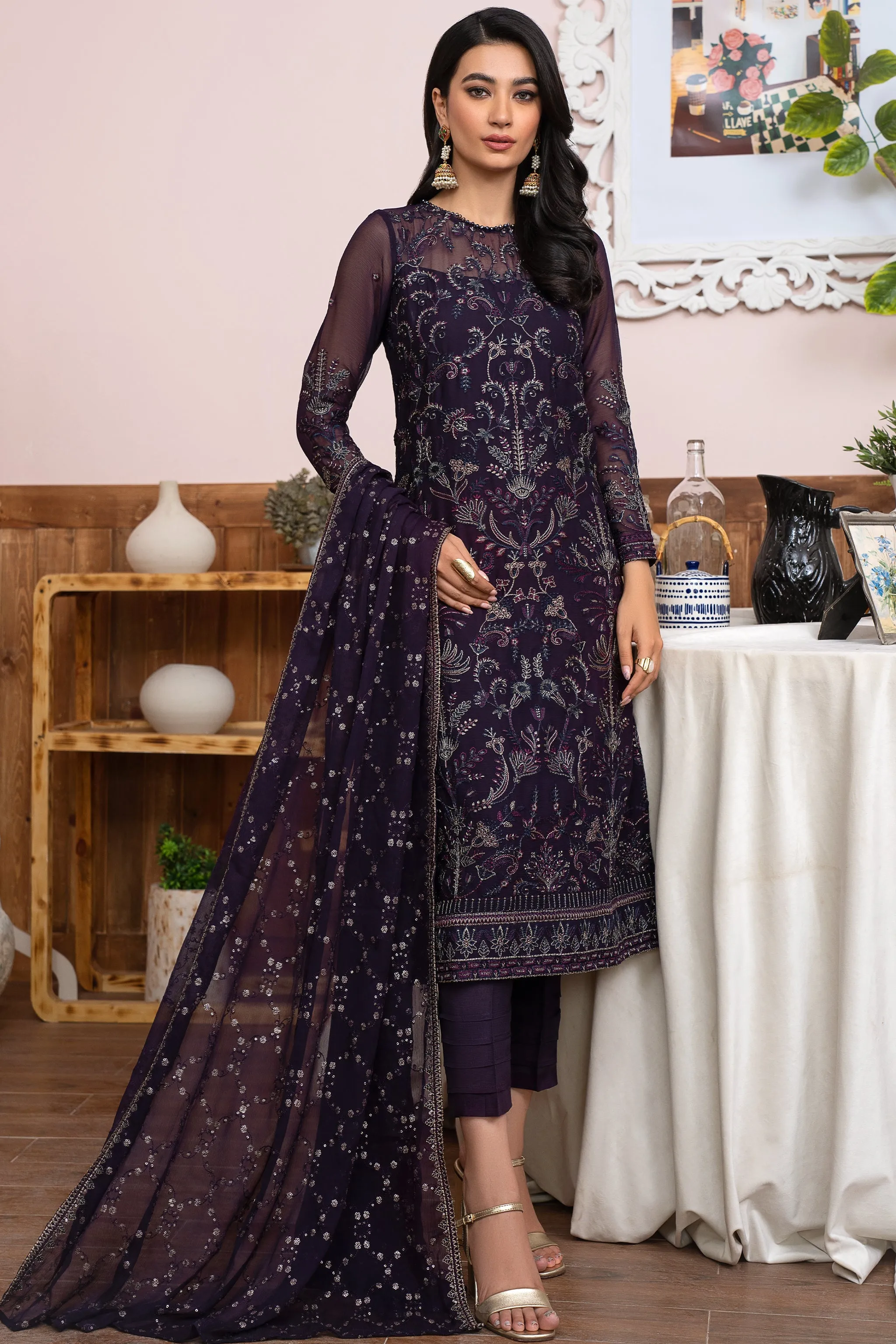ZLM 05 SCARLETT | Zarif Meeral Luxury Formals collection.